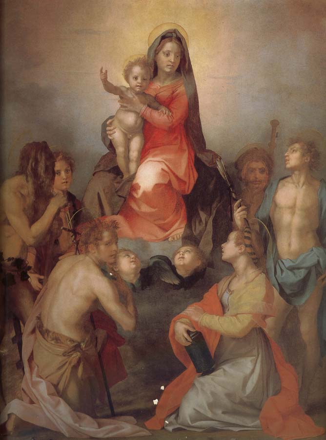 The Virgin and Child with Saints